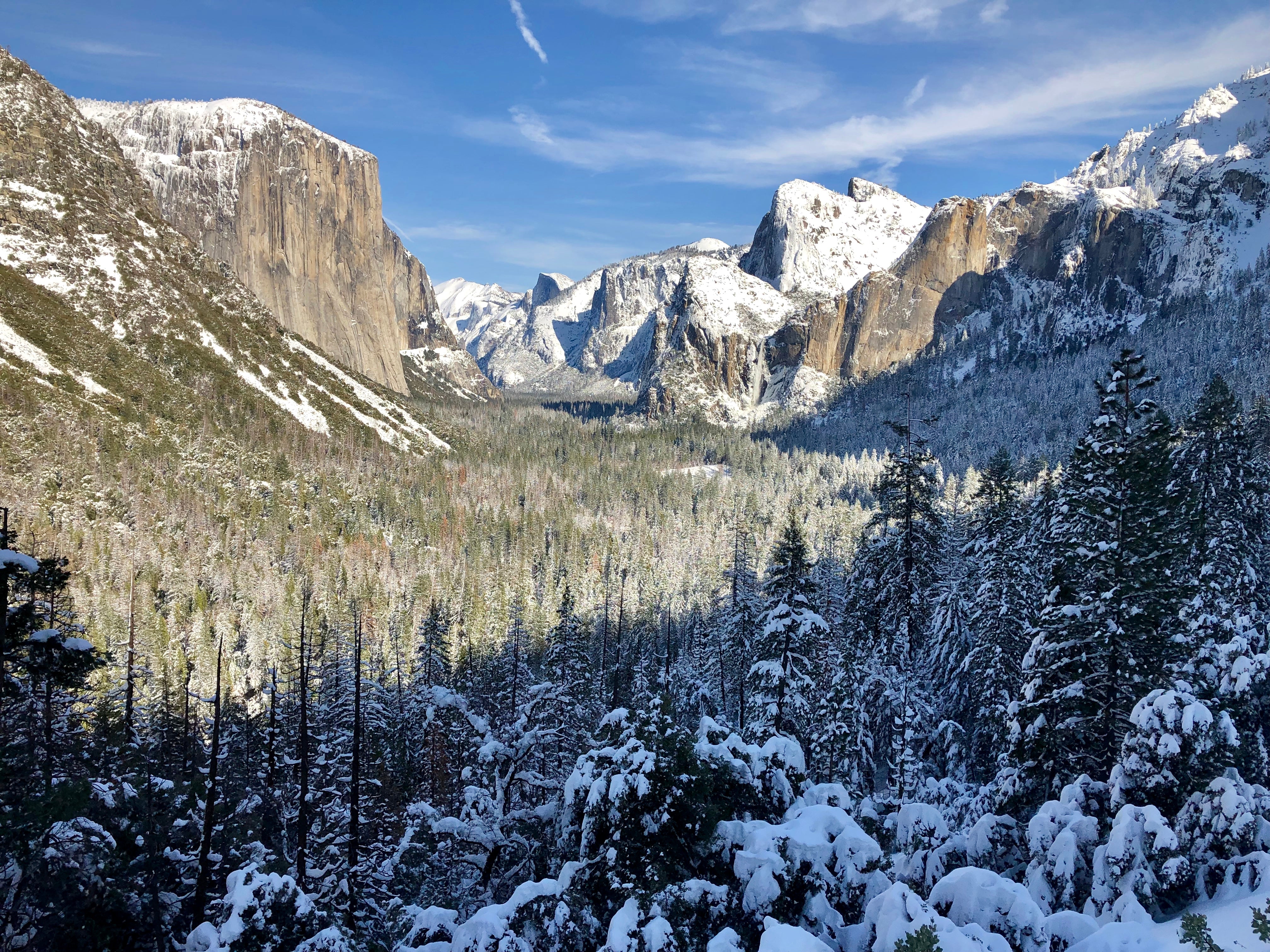 Snowshoeing Yosemite: Valley Overlook - Image 14