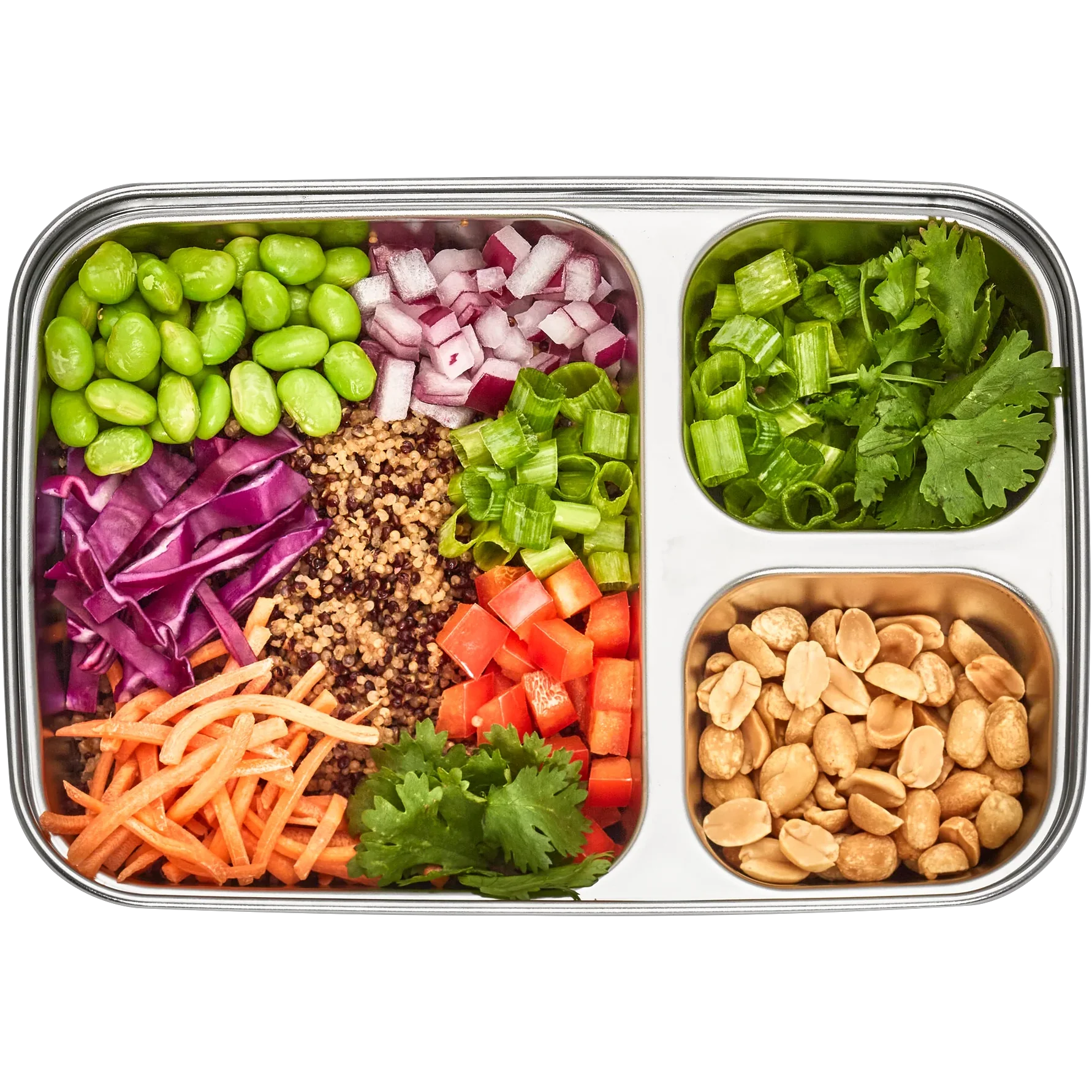 3-Compartment Divided Rectangle 24oz - Image 3