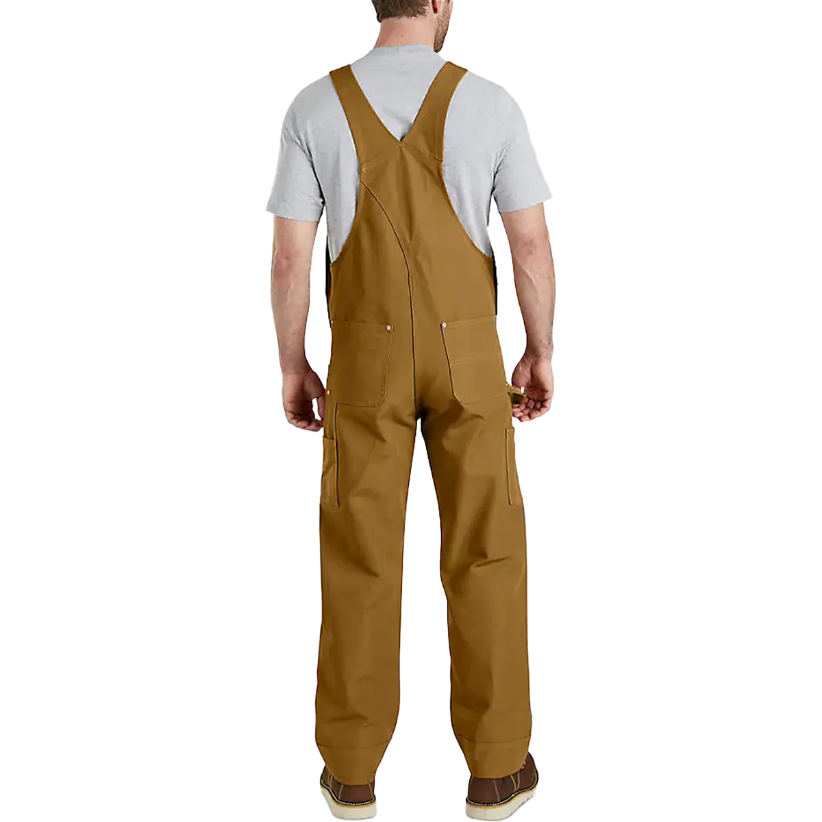 Men's Iconic Duck Bib Overall - Image 2