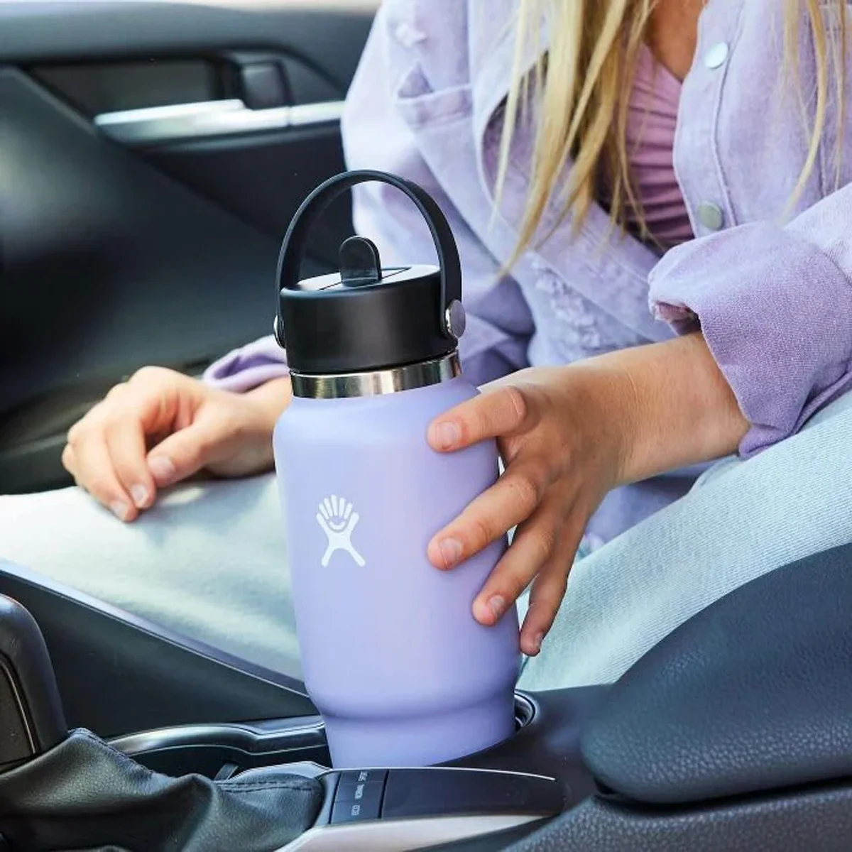 32 oz Wide Flex Straw Travel Bottle - Image 10