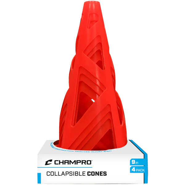 9" Collapsible Cones - 4 Pack