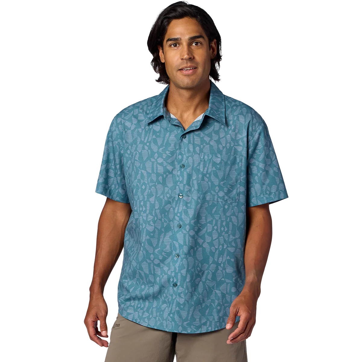 Men's AirExchange Perforated Short-Sleeve Shirt