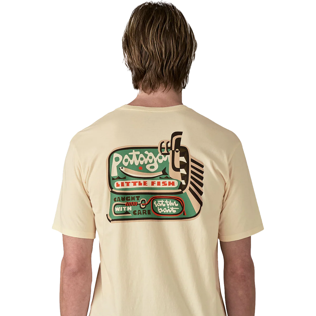 Men's Aquatic Action Organic T-Shirt - Image 4