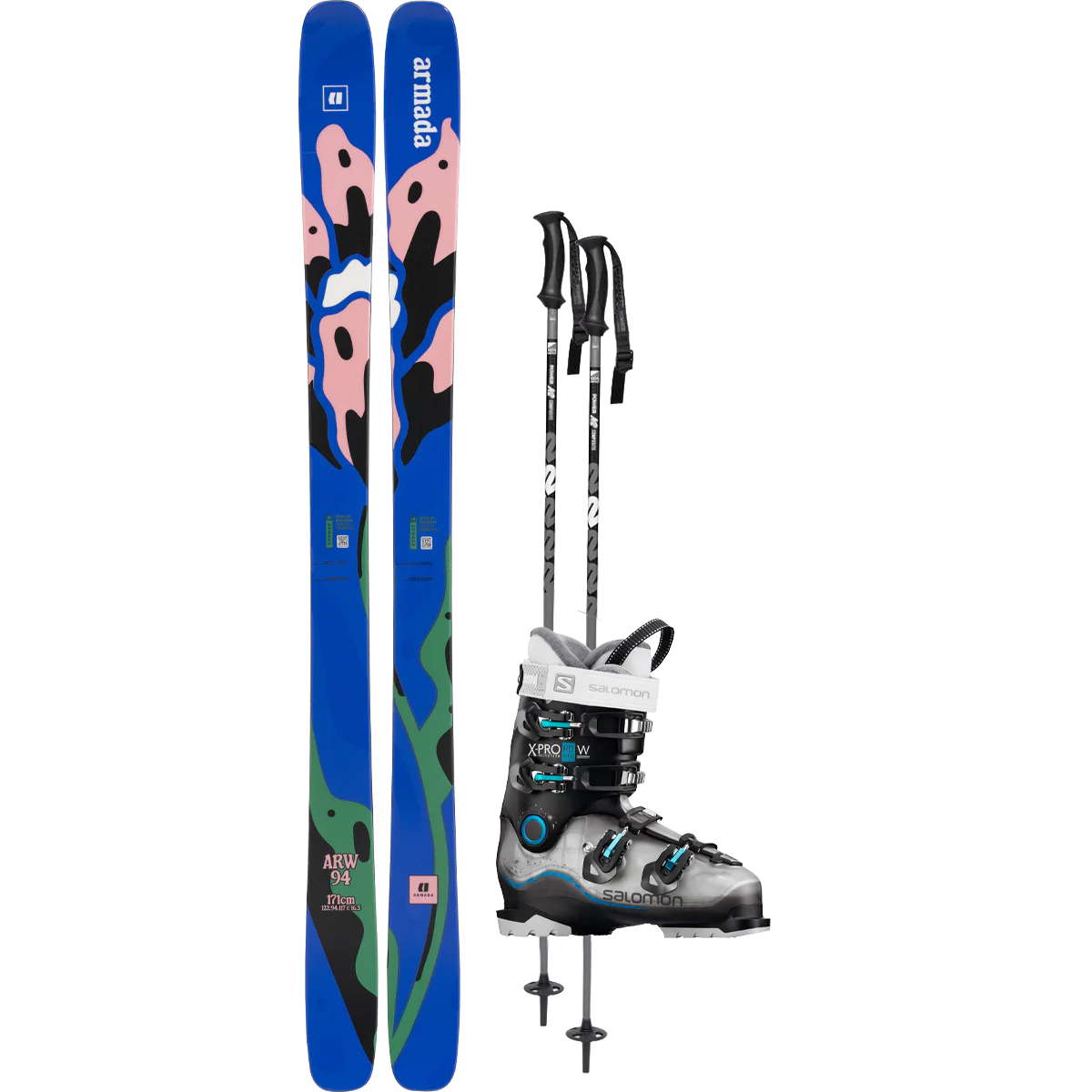 Armada Women's ARW 94 Demo Ski Package