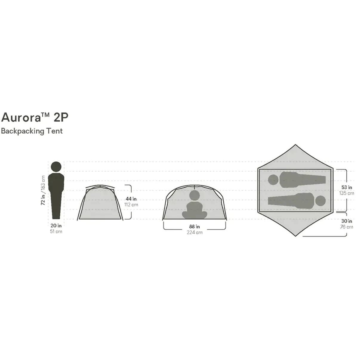 Aurora 2 Person Tent & Footprint - Image 18