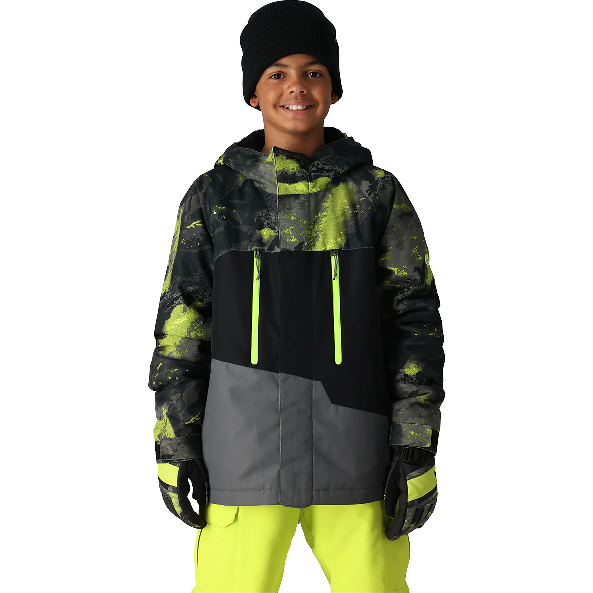 Youth Geo Insulated Jacket - Image 3