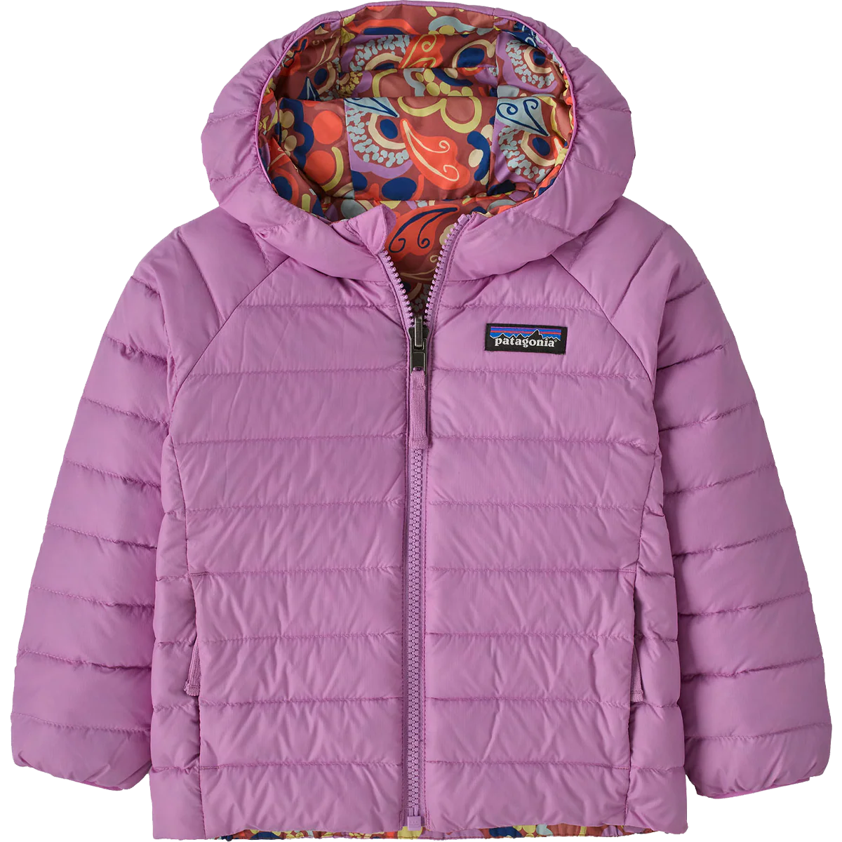 Youth Baby Reversible Down Sweater Hoody - Image 3