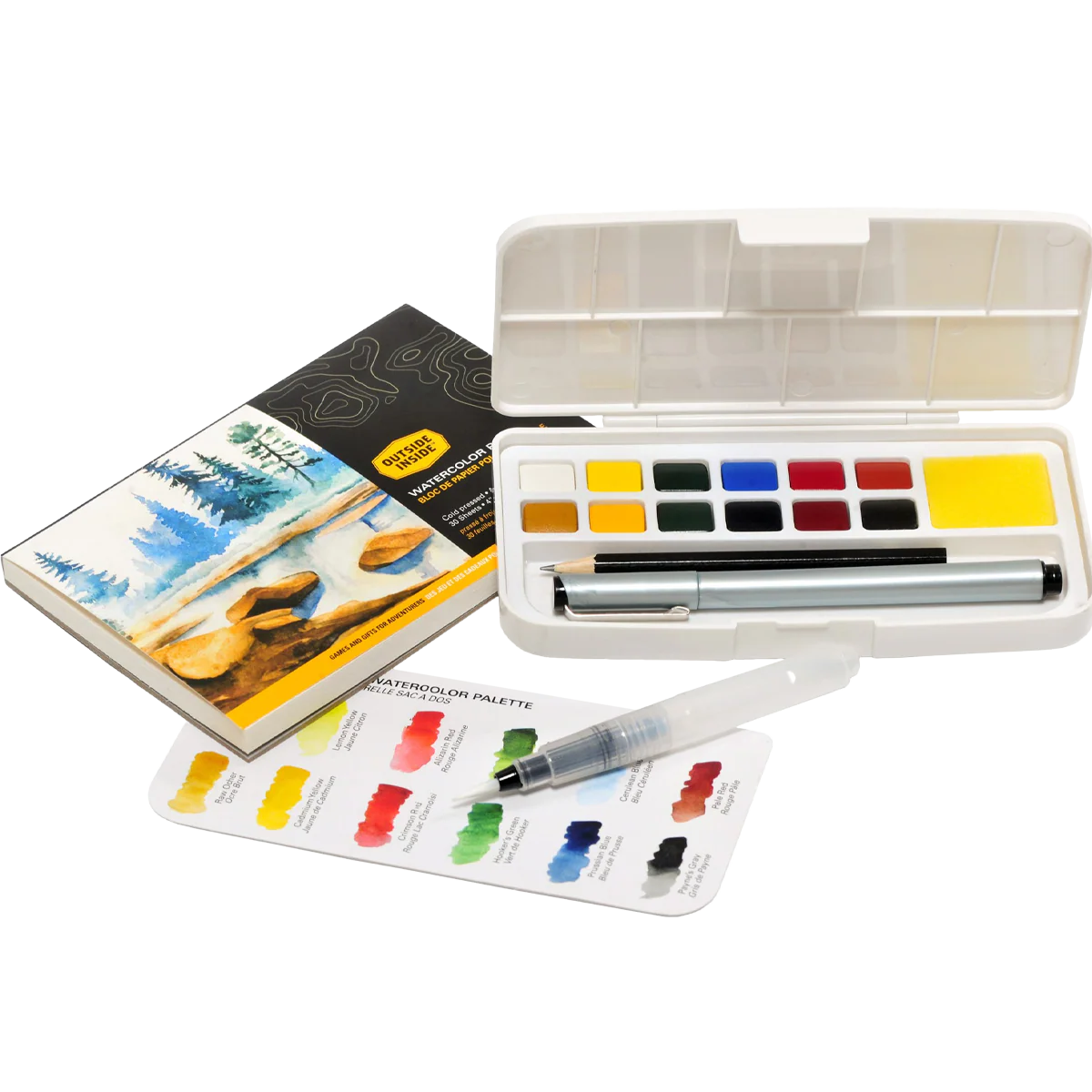 Backpack Watercolor Set