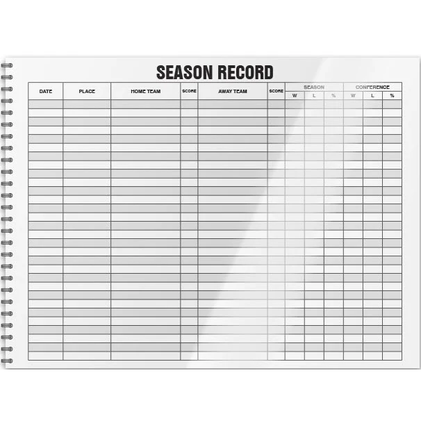 Basketball Scorebook - Image 2
