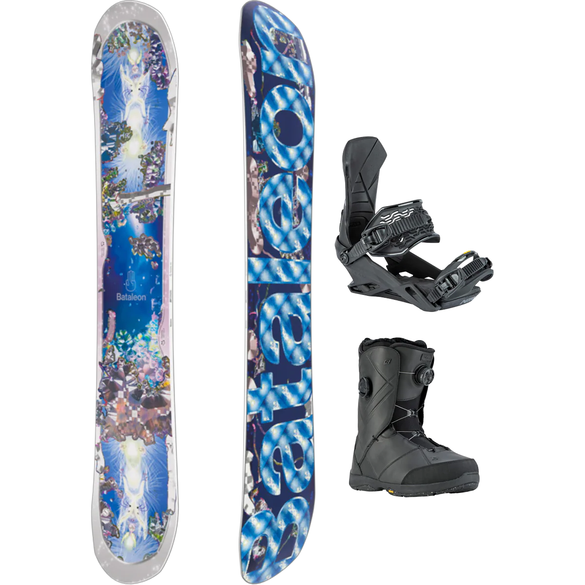 Bataleon Women's Distortia Demo Snowboard Package