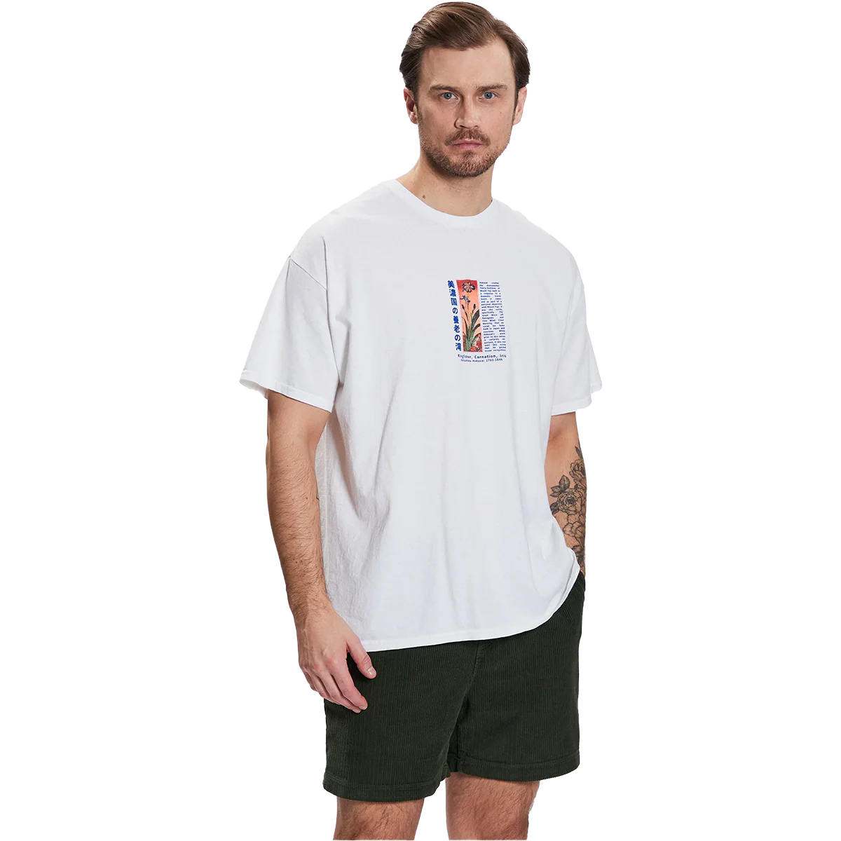 Men's BDG Hokusai Palm Tee - Image 2