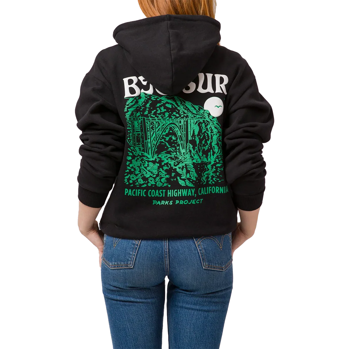 Big Sur Puff Print Bridges Hoodie - Image 2
