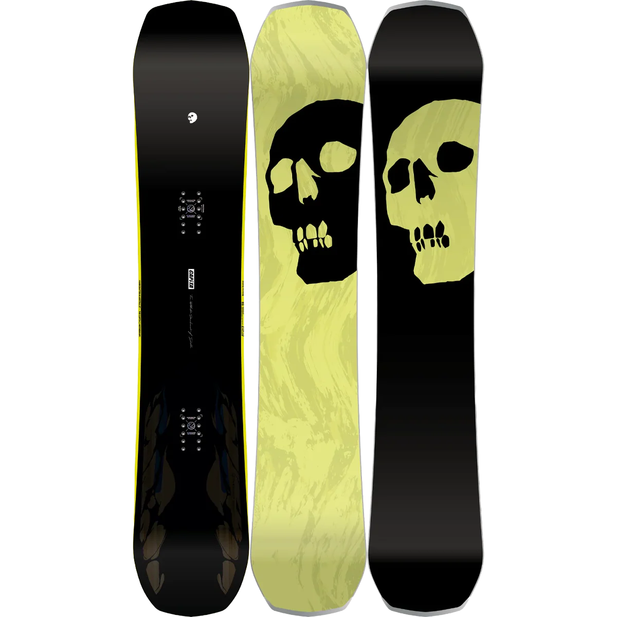 Black Snowboard of Death Wide