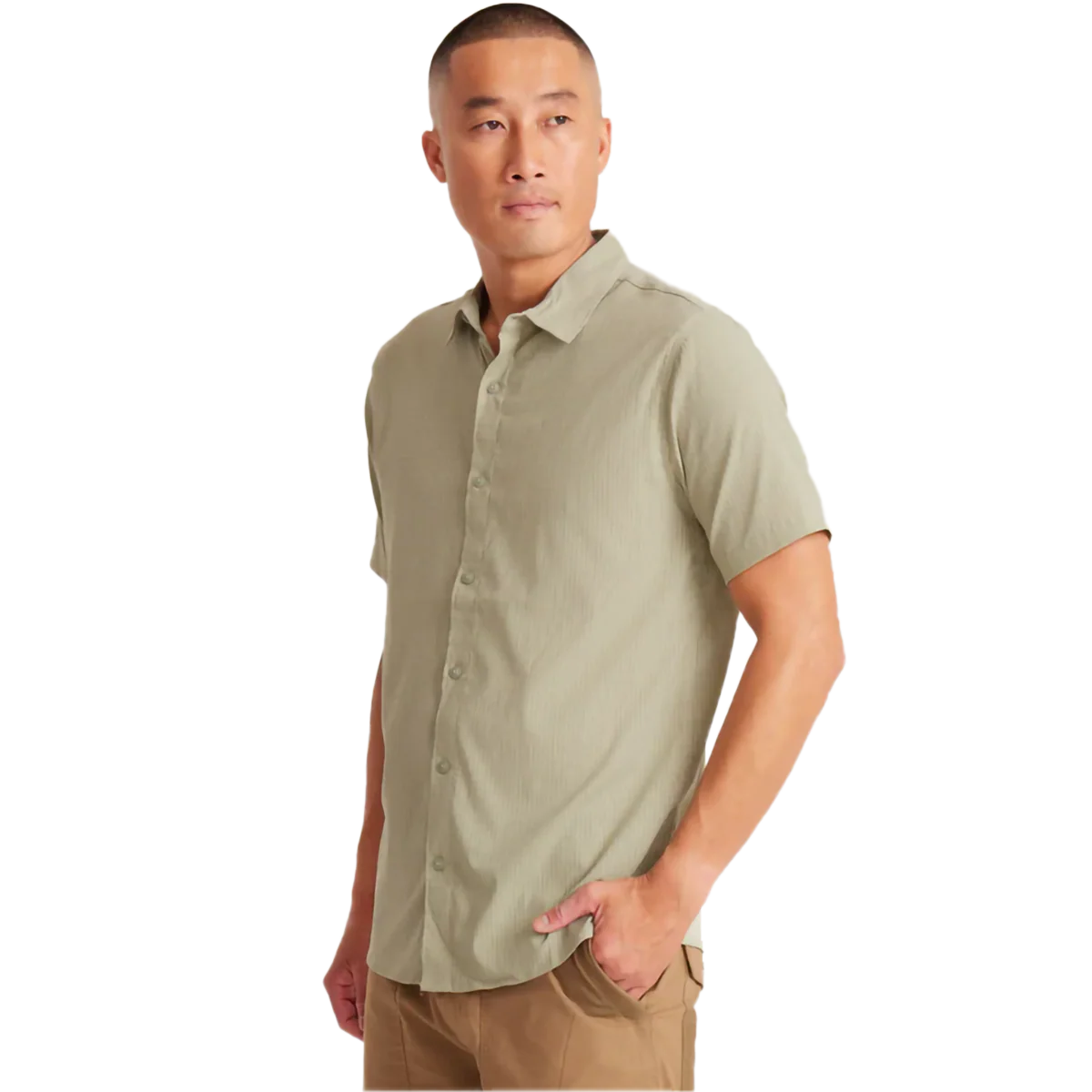 Men's Bless Up Short Sleeve Breathable Stretch Shirt - Image 6