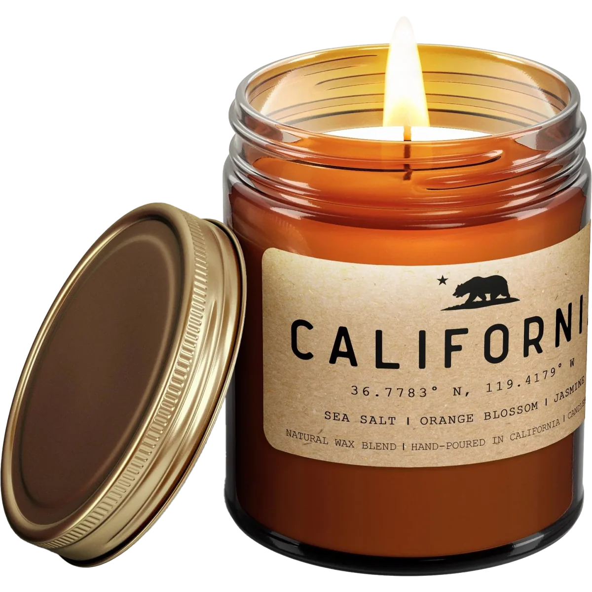 California Golden State Candle - Image 2
