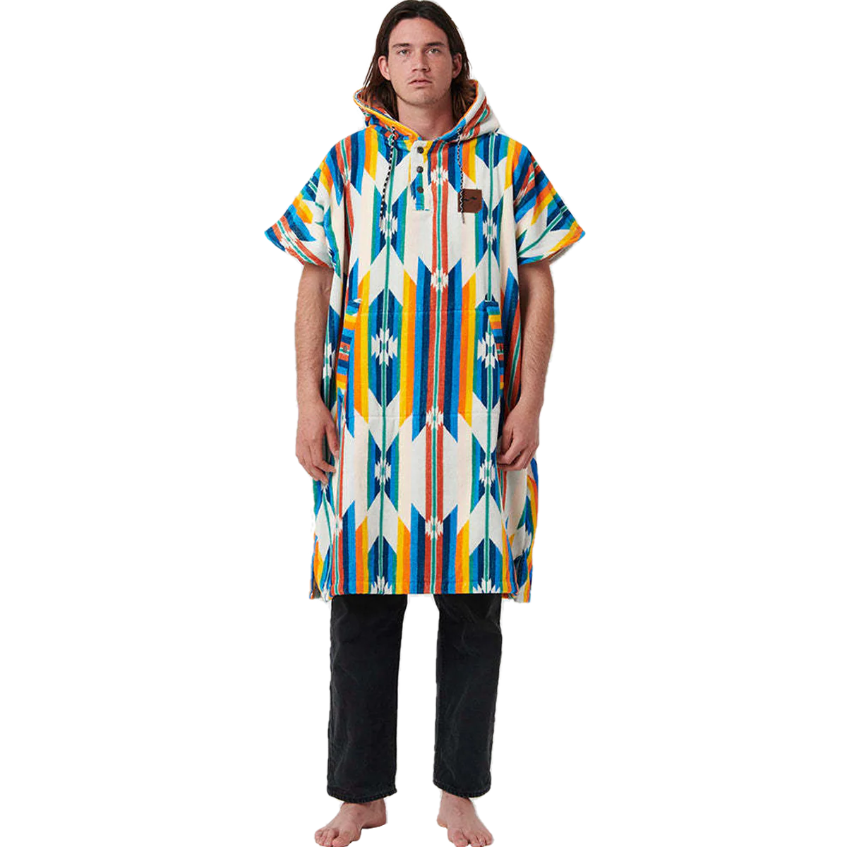 Fouta Lightweight Turkish Poncho - Image 2