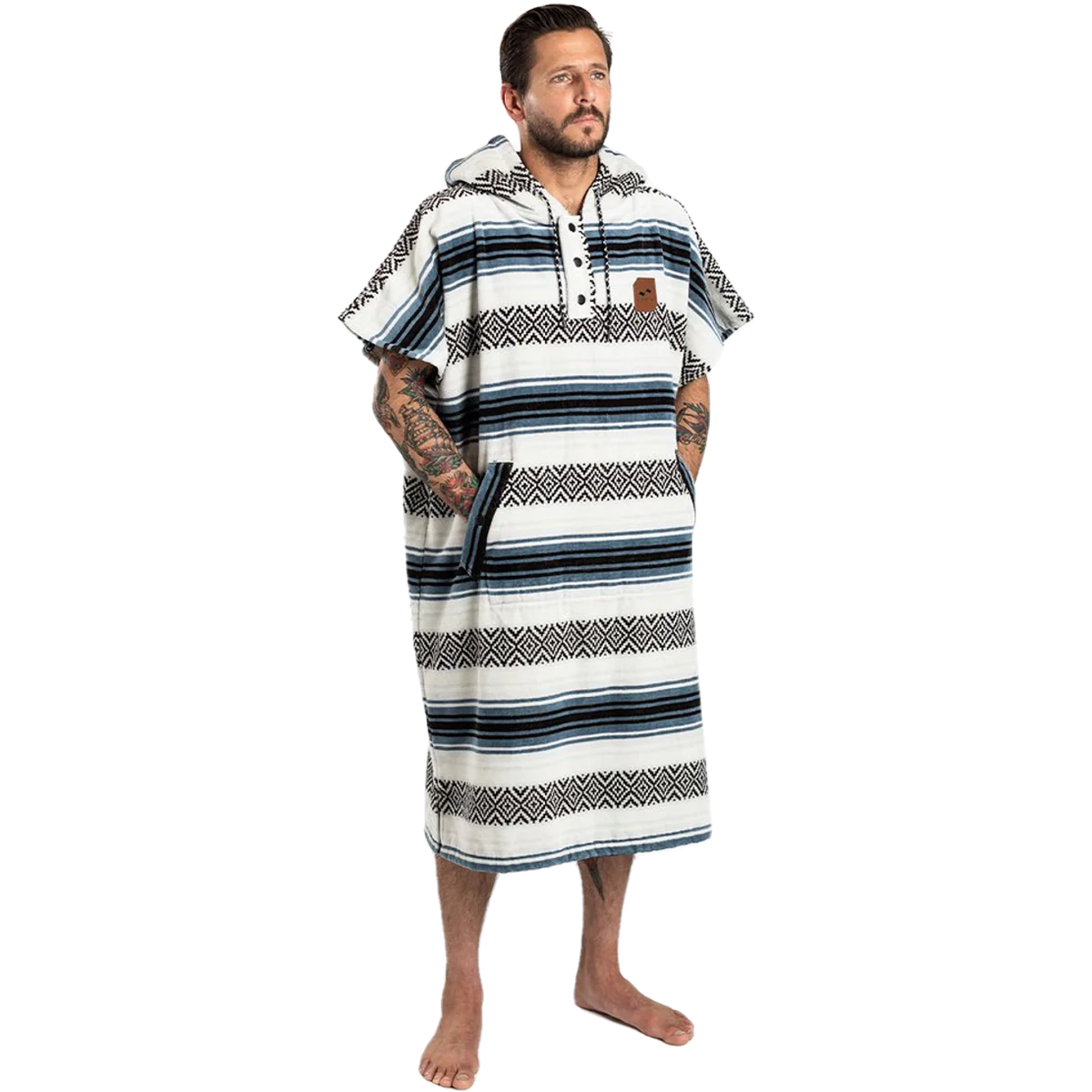 Fouta Lightweight Turkish Poncho - Image 3