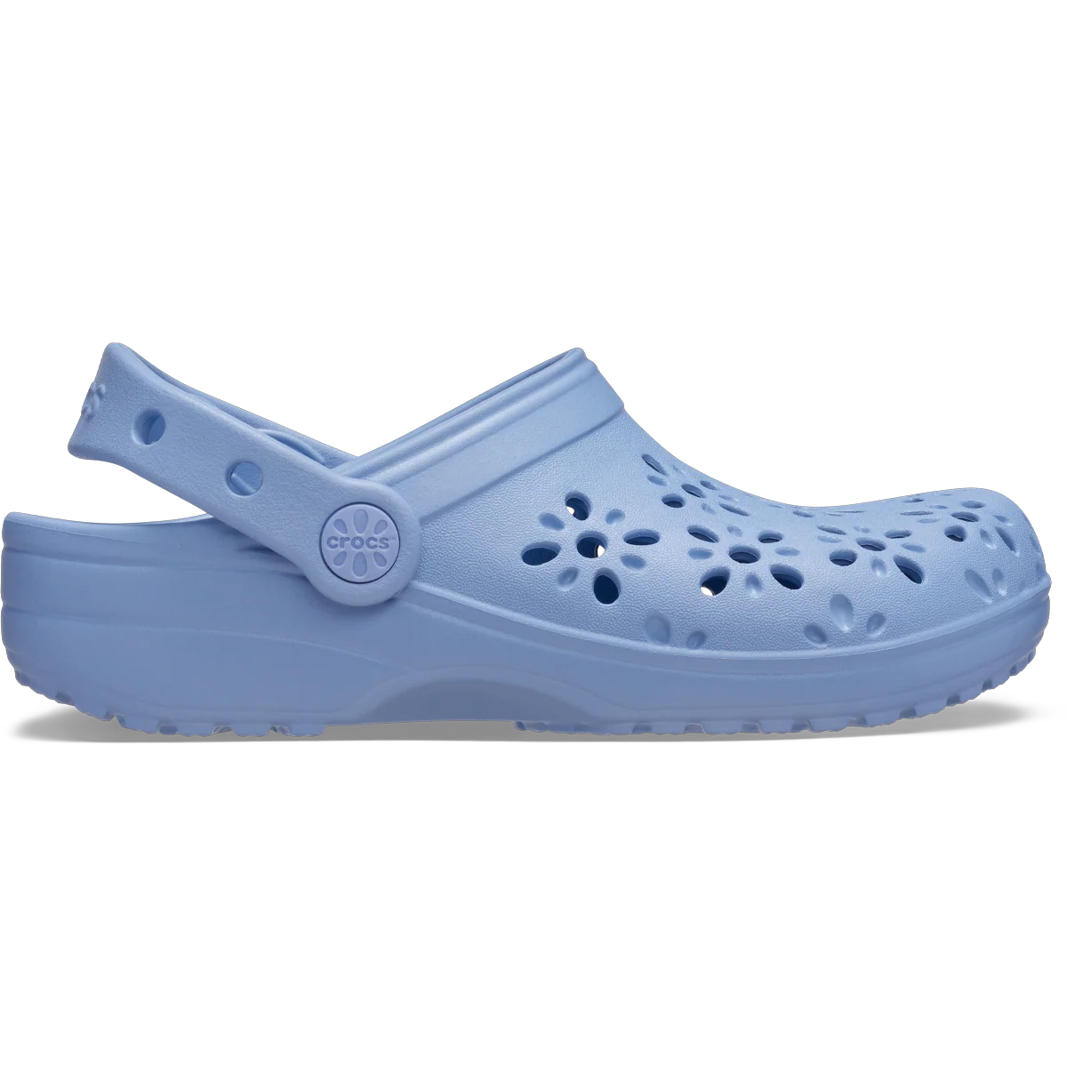 Youth Classic Floral Cut Out Clog - Image 3