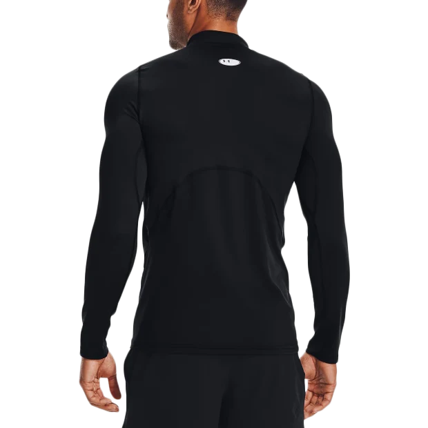 Men's ColdGear Armour Fitted Mock Long Sleeve - Image 5