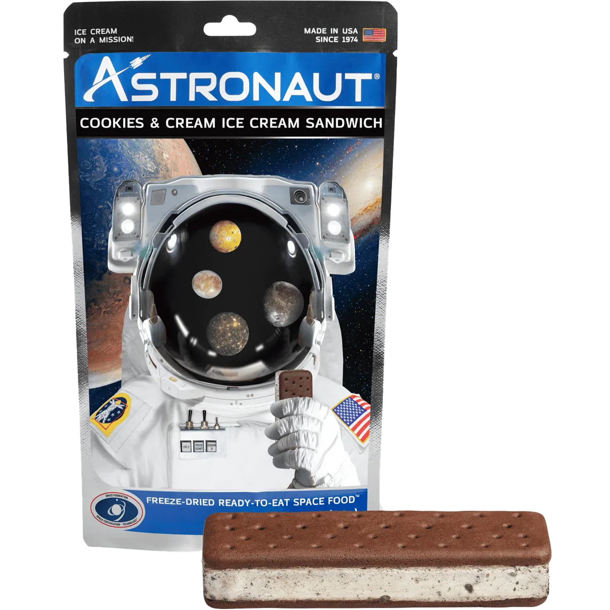 Cookies n Cream Ice Cream Sandwich (1 Serving) - Image 3