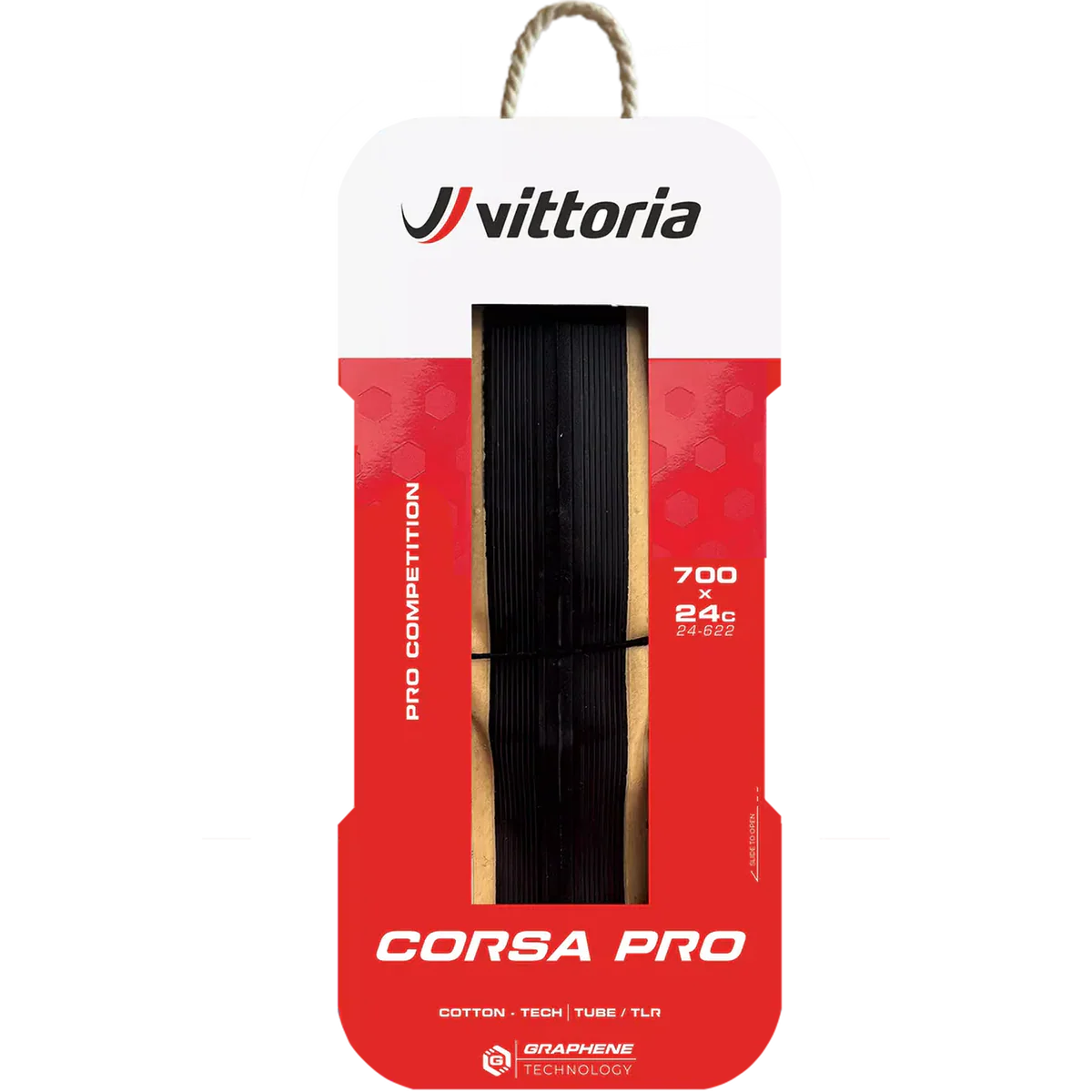 Corsa Pro 700c x 28 TLR Fold Black/Para - Image 3