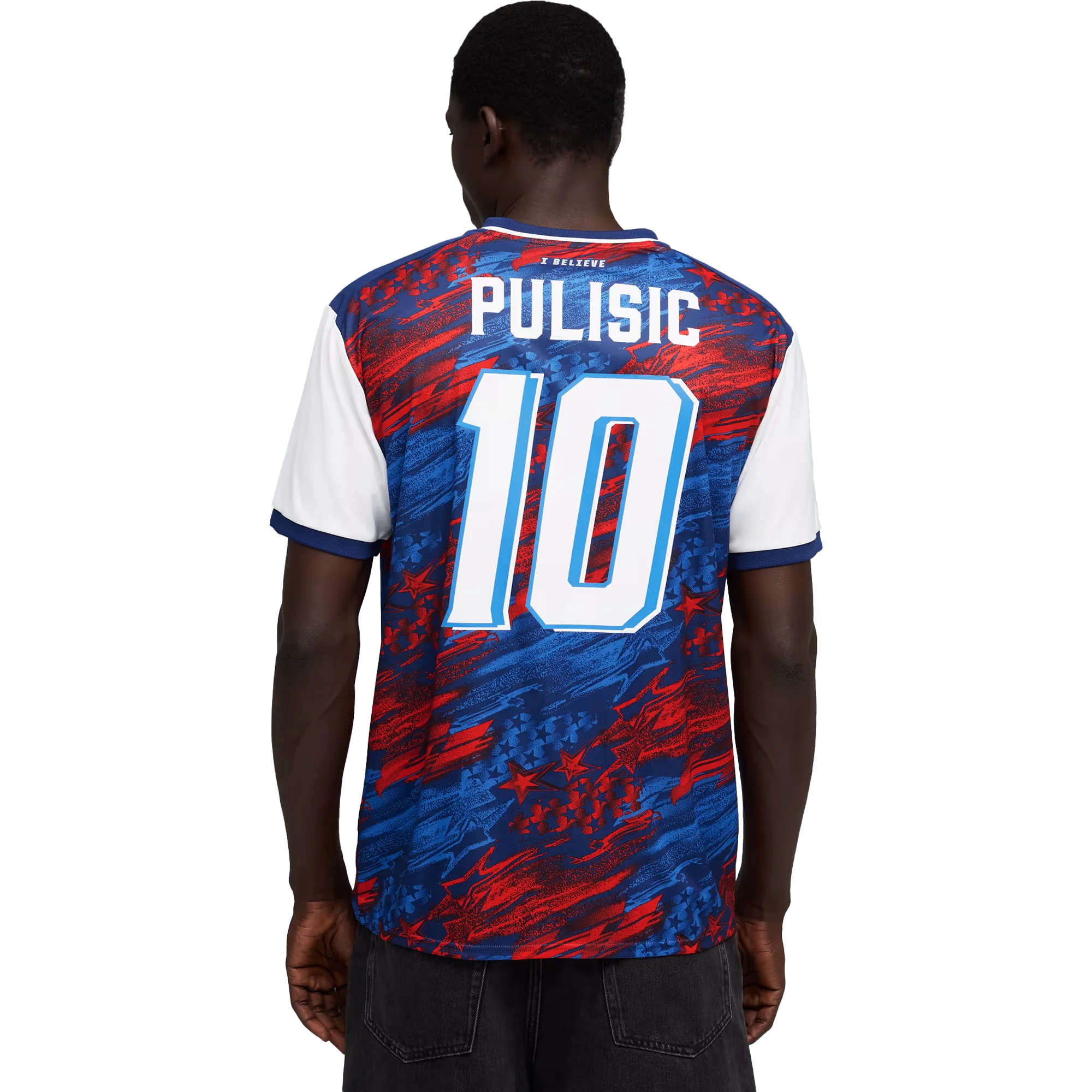 Men's Christian Pulisic 10 US Passion Jersey - Image 6