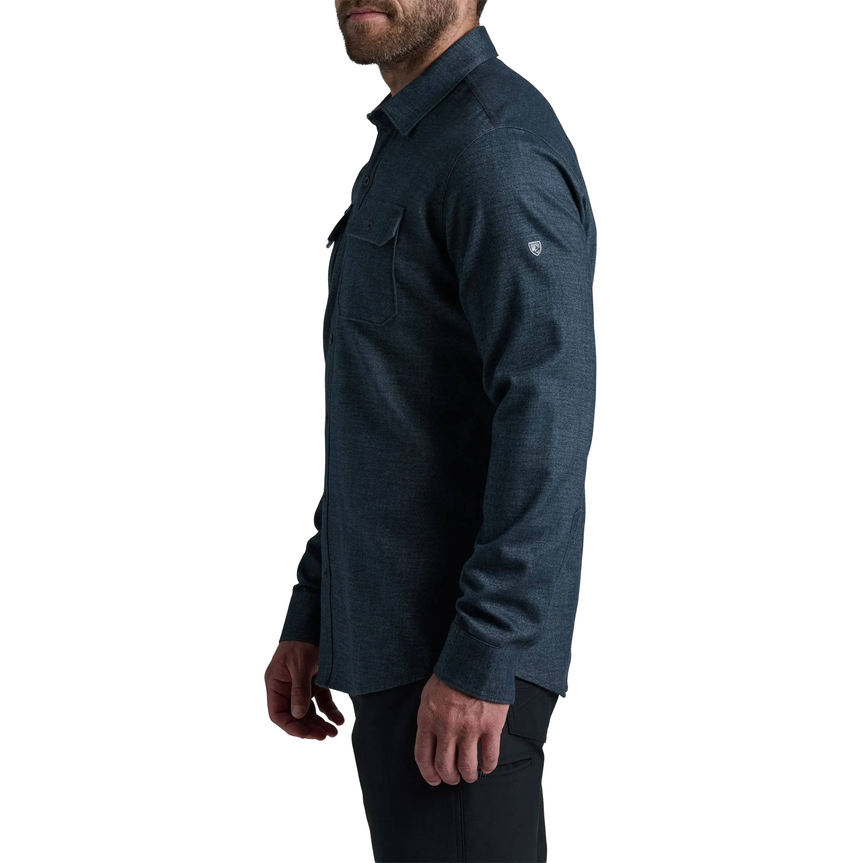 Men's Descendr Flannel Long Sleeve - Image 3