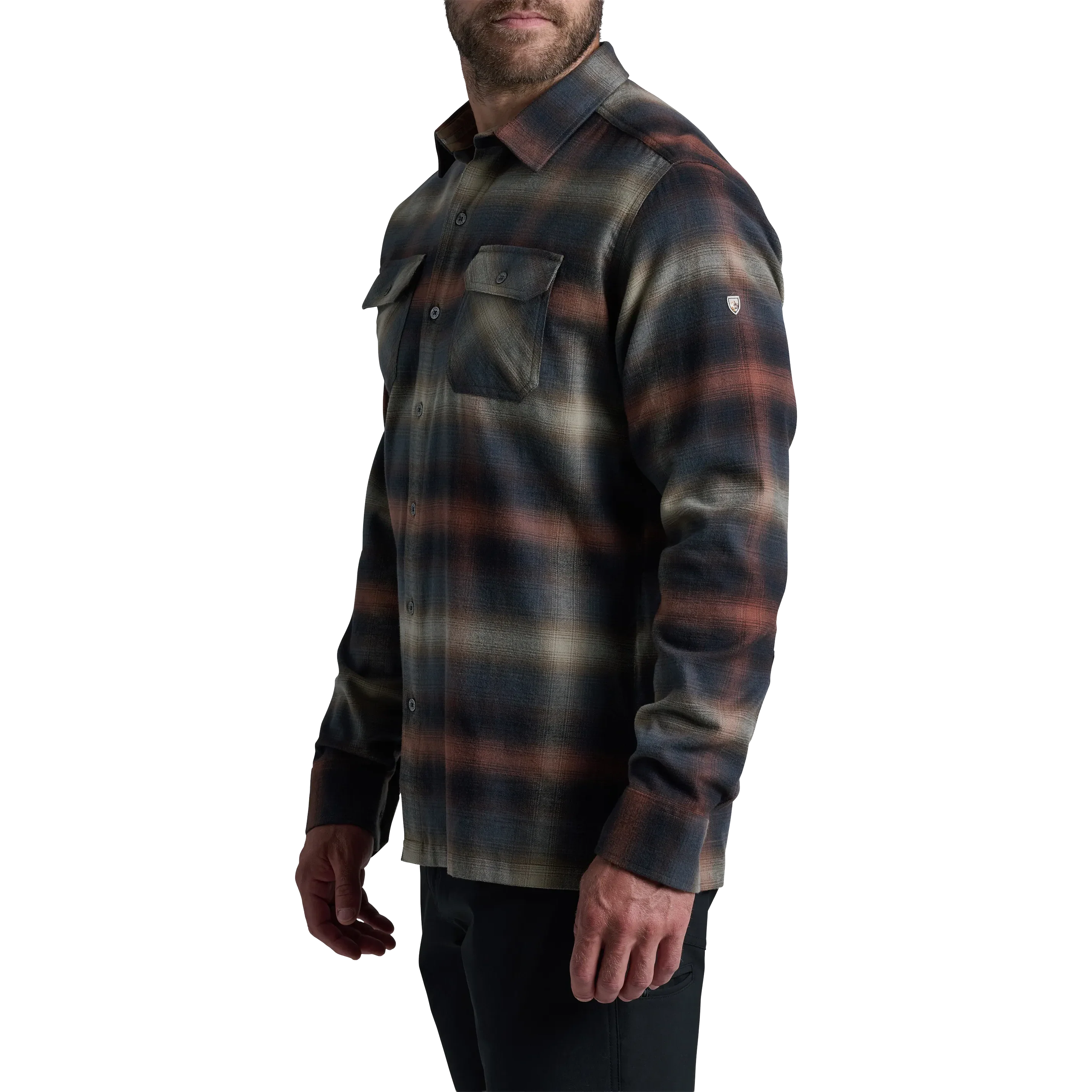 Men's Dillingr Flannel Long Sleeve - Image 4