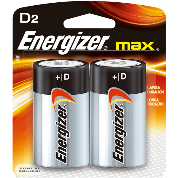 D Batteries (2 Pack)