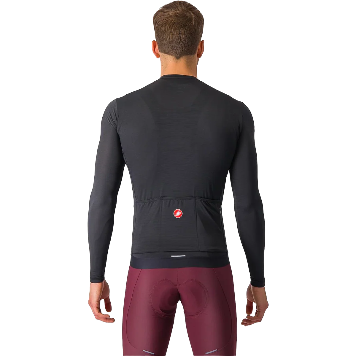 Men's Espresso Long Sleeve Jersey - Image 3