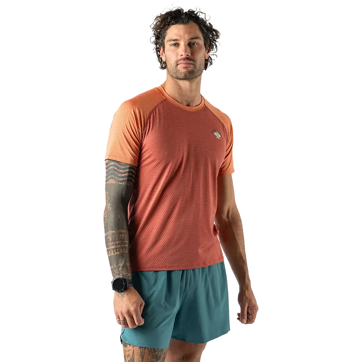 Men's EZ Tee Perf Short Sleeve Trail - Image 2