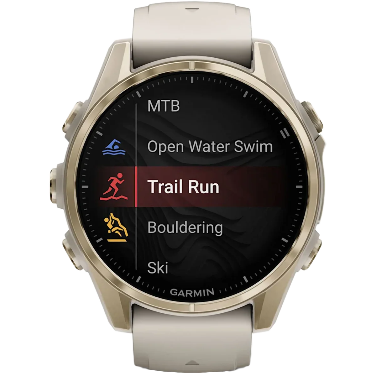 Fenix 8 Sapphire 43mm Amoled - Soft Gold - Image 7