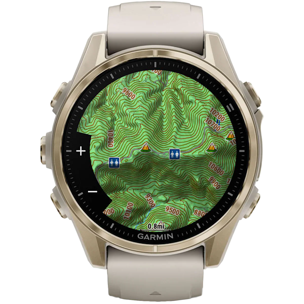 Fenix 8 Sapphire 43mm Amoled - Soft Gold - Image 8