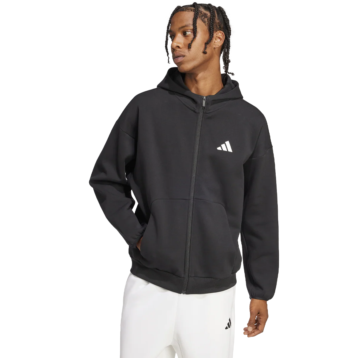 Men's Future Icons Small Logo Full-Zip Hoodie - Image 2