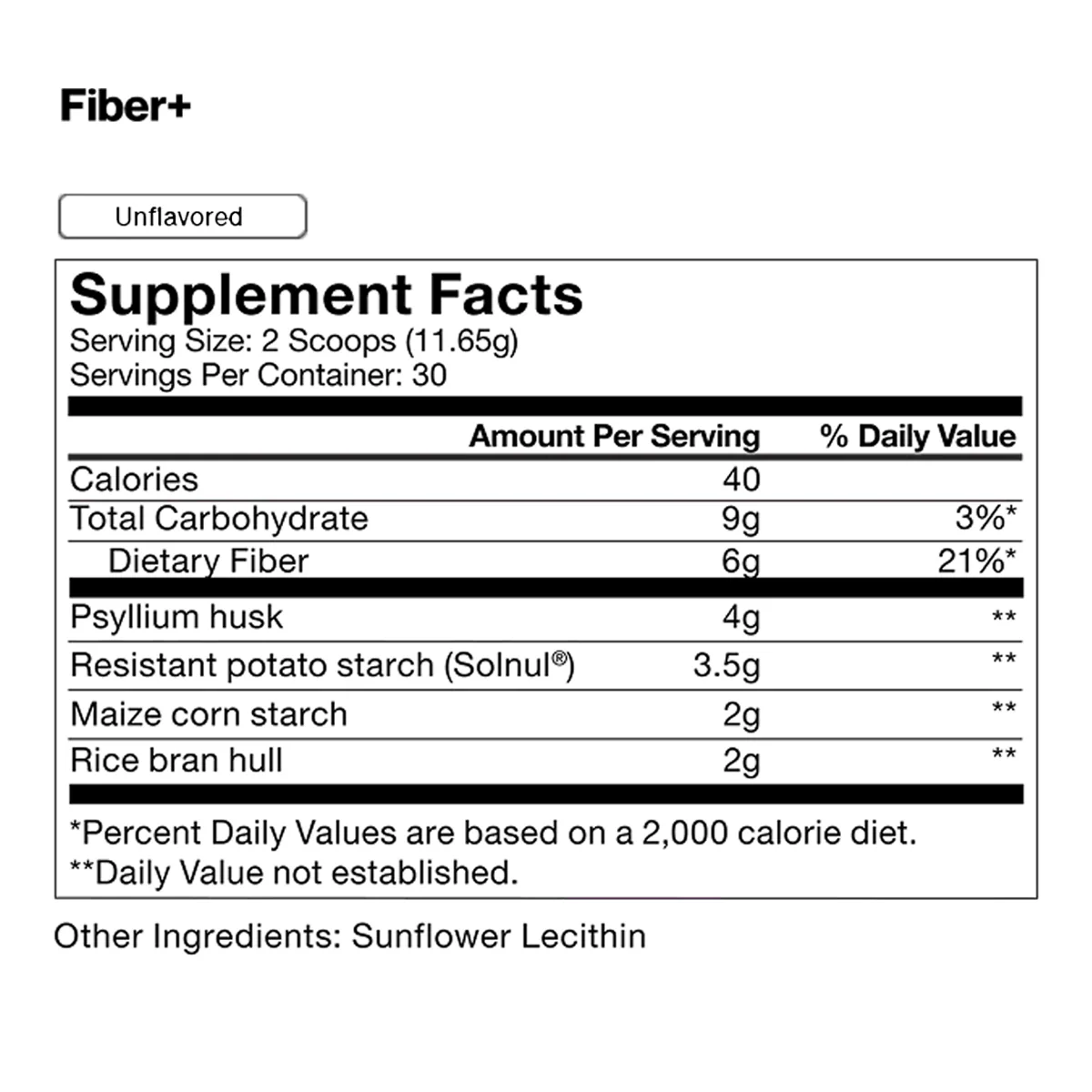 Fiber + (30 Servings) - Image 11