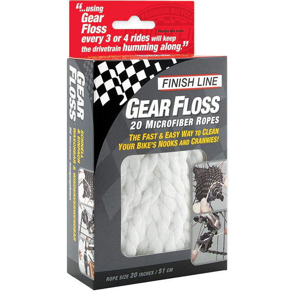 Gear Floss Microfiber Cleaning Rope (20 Pack)