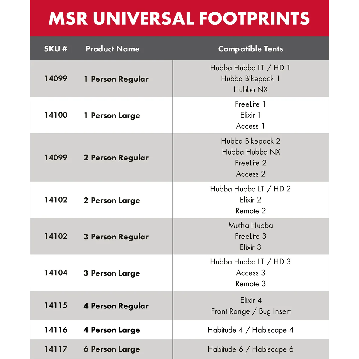 Universal 3 Person Large Footprint - Image 4