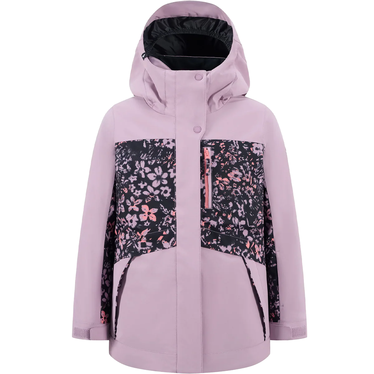 Youth Floral Block Parka - Image 2