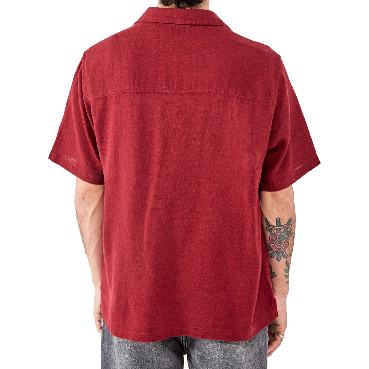 Men's Gauze Crinkle Shirt - Image 2
