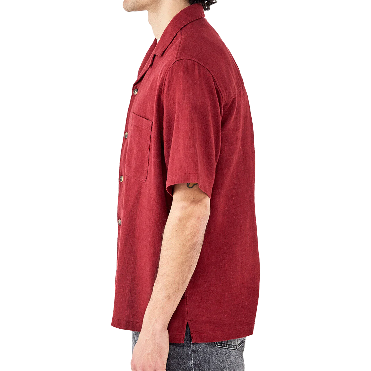 Men's Gauze Crinkle Shirt - Image 3