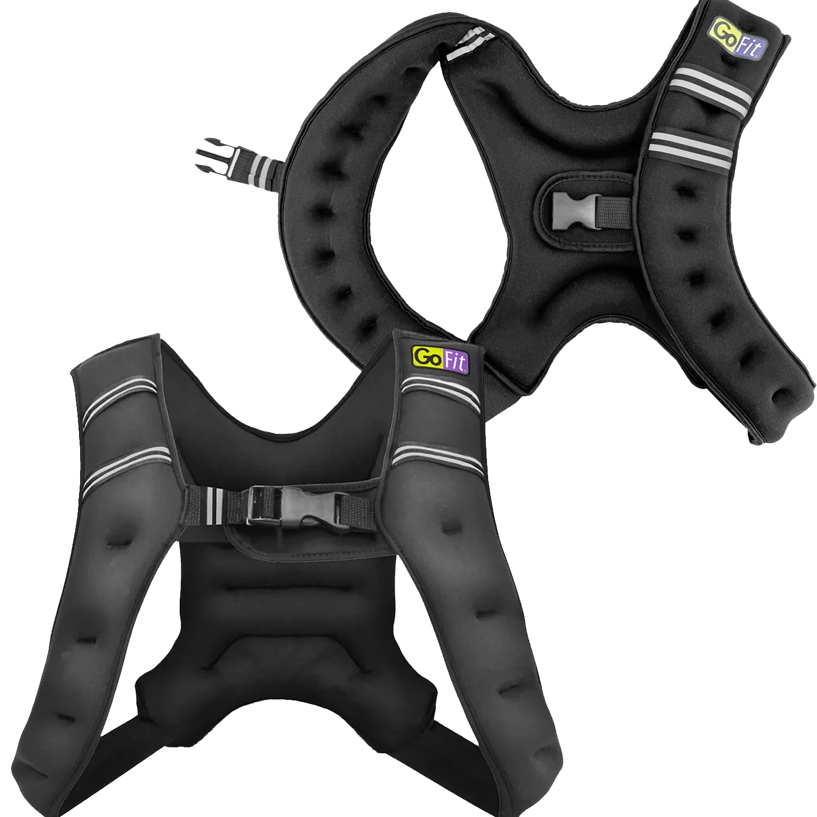 GoFit Neoprene 10 lb Weighted Vest - Image 6