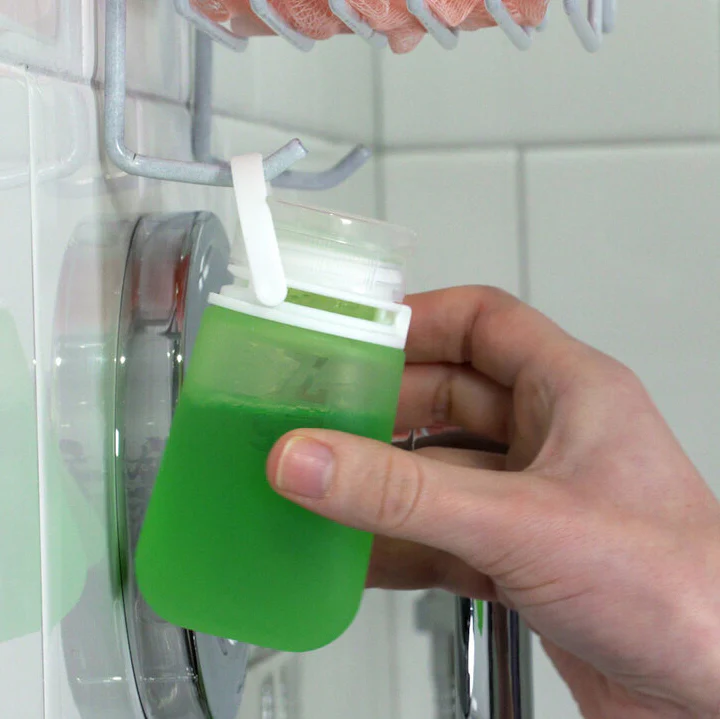 GoToob+ Squeezable Silicone Travel Bottle 3.4 oz (3 Pack) - Image 3