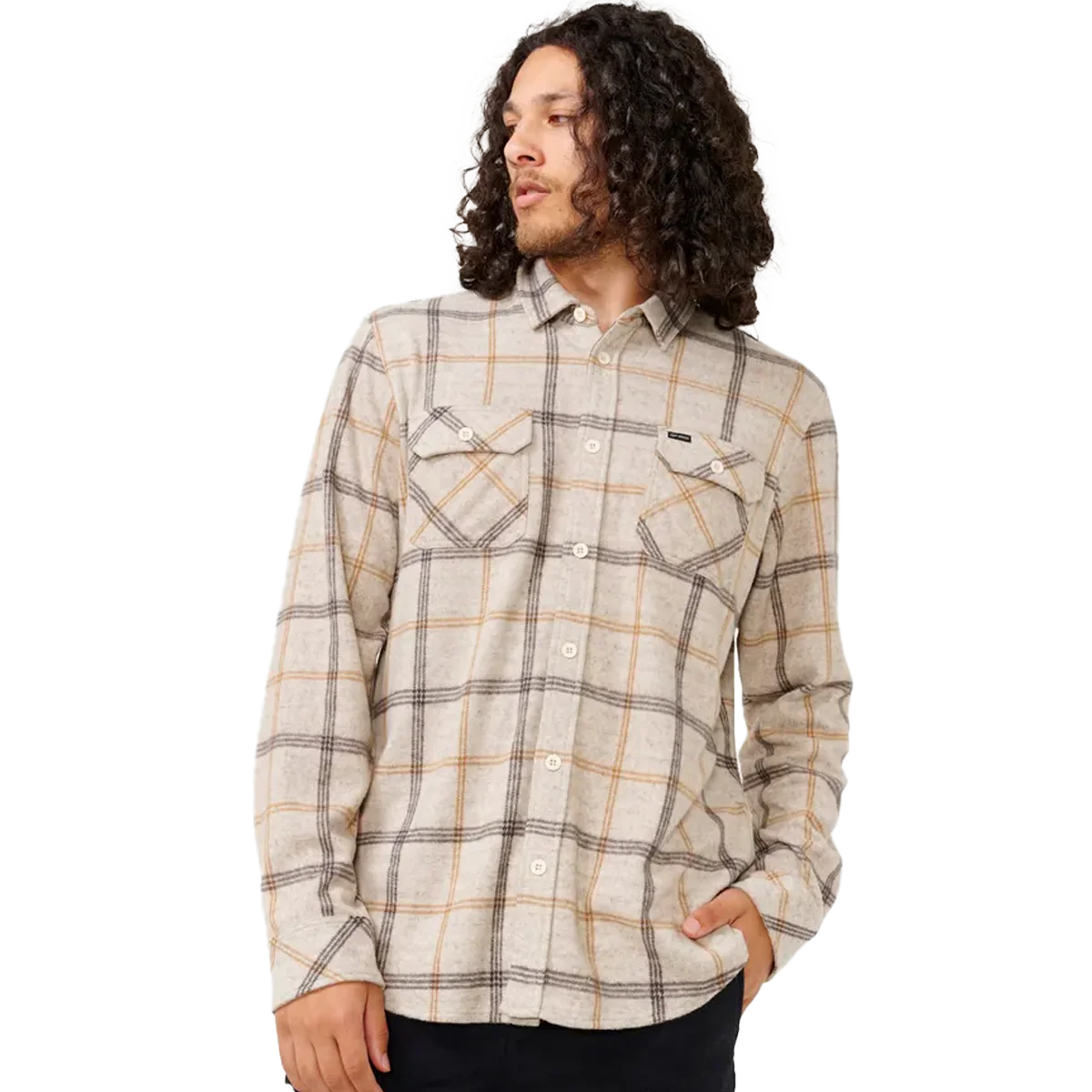 Men's Grid Long Sleeve Shirt - Image 2