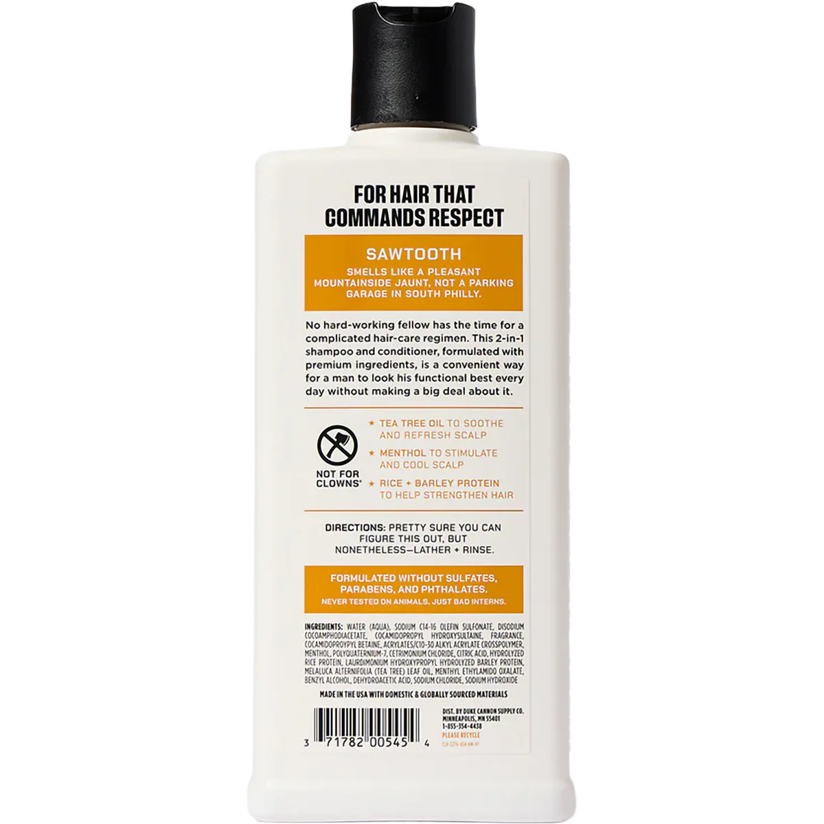 Hair Wash 2-1 14oz - Image 3