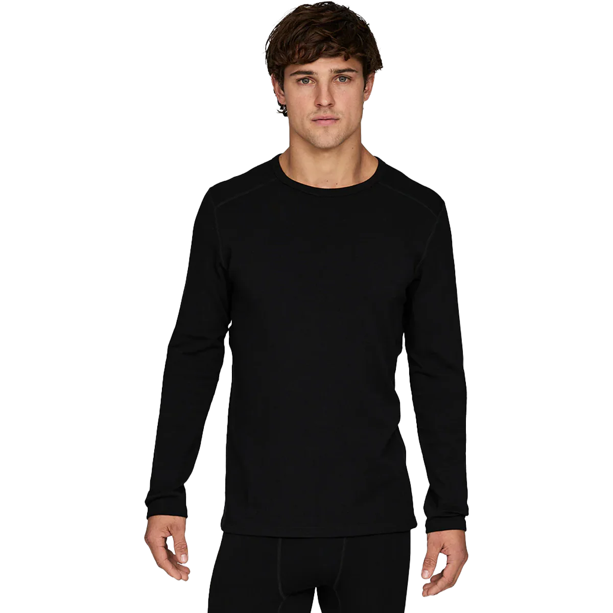 Men's Heavyweight Grid Fleece Crew