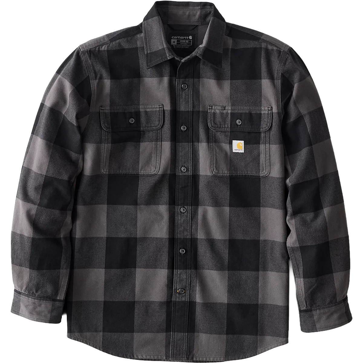 Men's Heavyweight Flannel Long Sleeve Plaid Shirt - Image 2