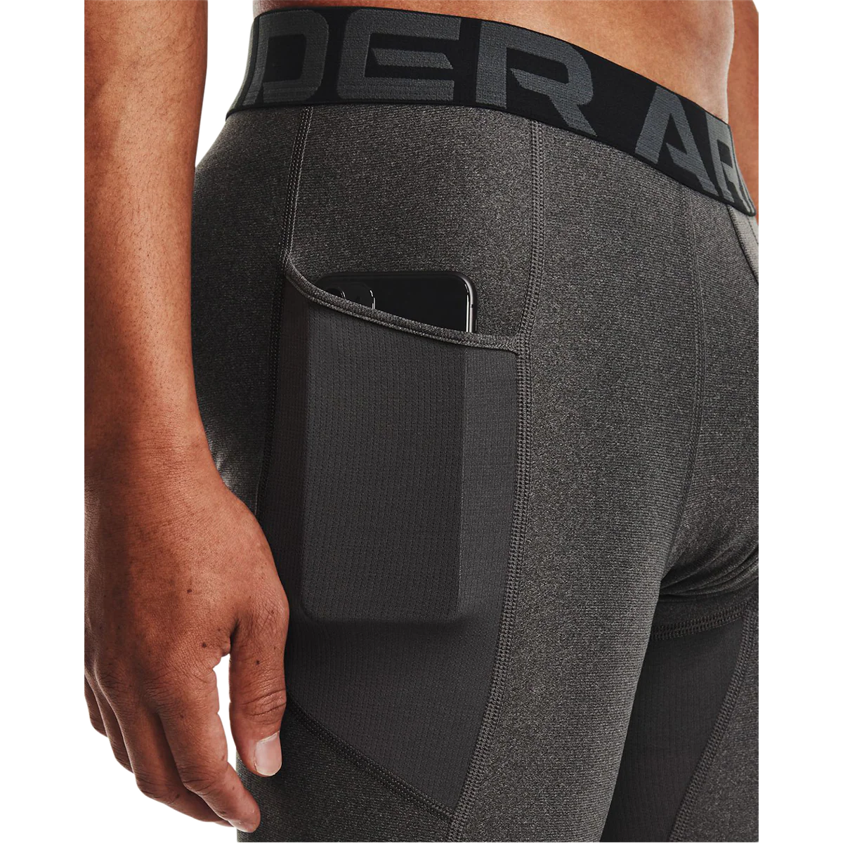 Men's HeatGear Armour 3/4 Leggings 2.0 - Image 6