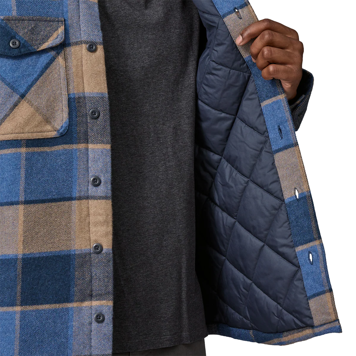 Men's Insulated Midweight Fjord Flannel Shirt - Image 5