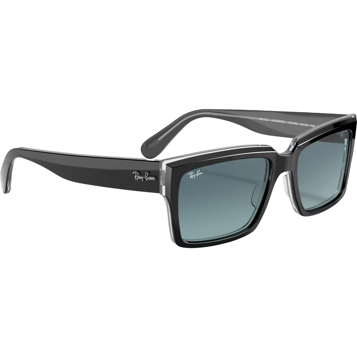 Inverness - Polished Black On Transparent/Blue Gradient - Image 4