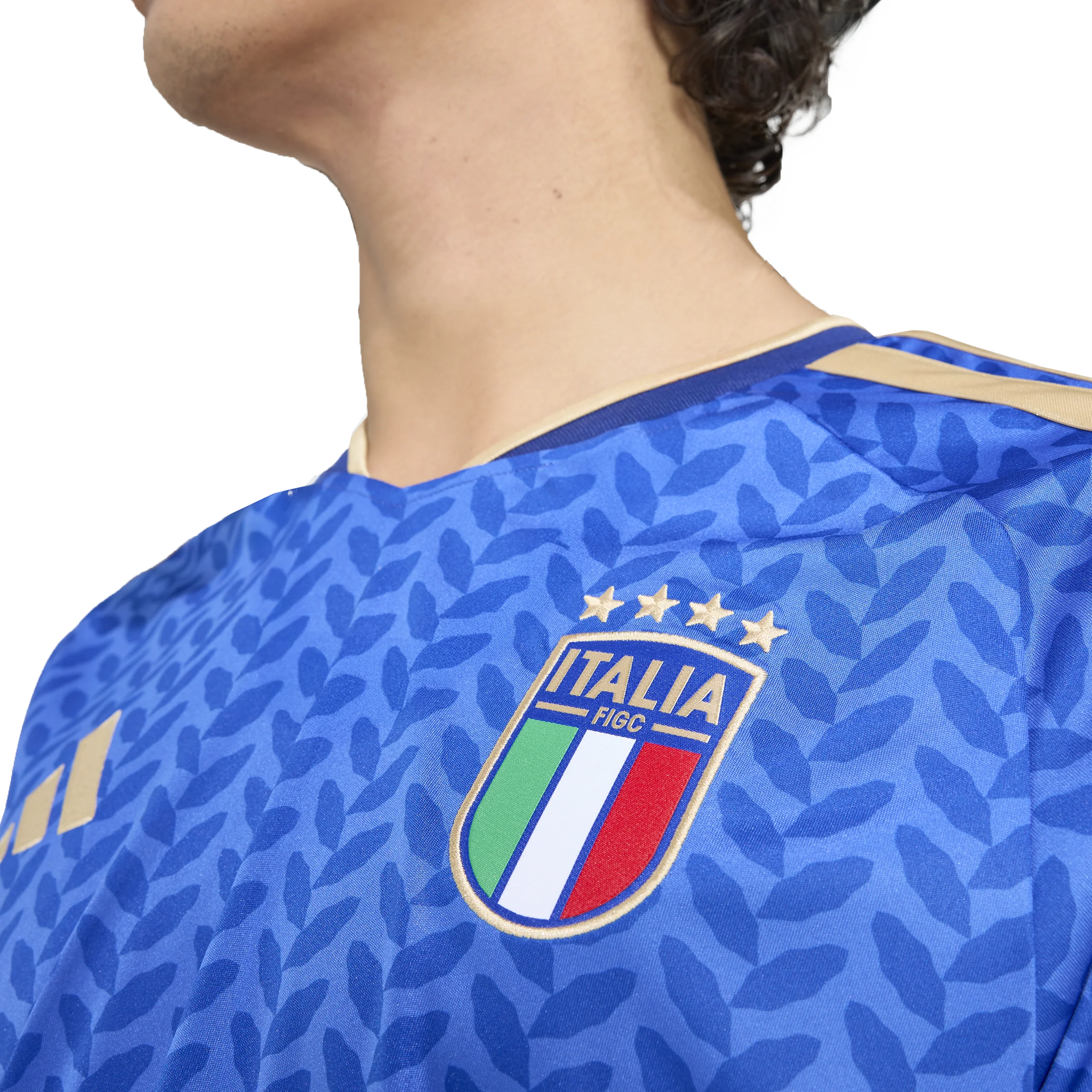 Italy FIGC Home Replica Jersey - Image 5